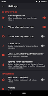 Quick Video Recorder Screenshot