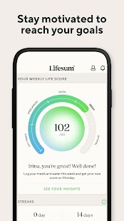 Lifesum Food Tracker & Fasting Screenshot