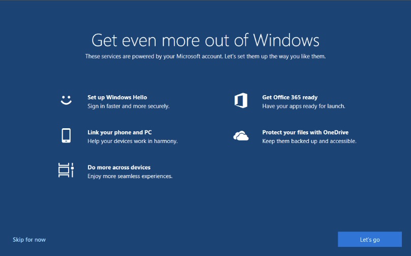 Реклама в Windows 10