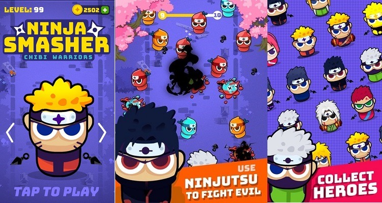 Ninja Smasher Menjadi salah satu game naruto terbaik