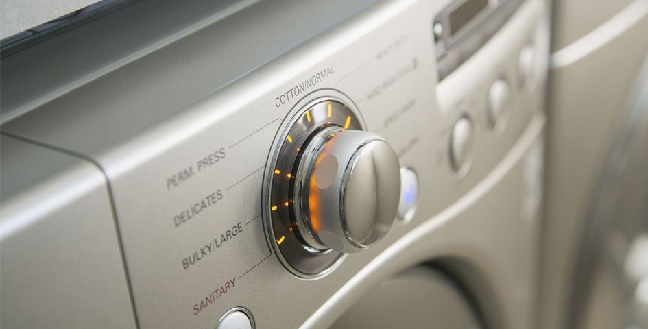 Кроки для відкриття дверцят пральної машини під час прання