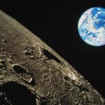 місяць земля