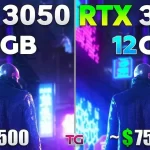 GeForce RTX 3050 vs GeForce RTX 3060