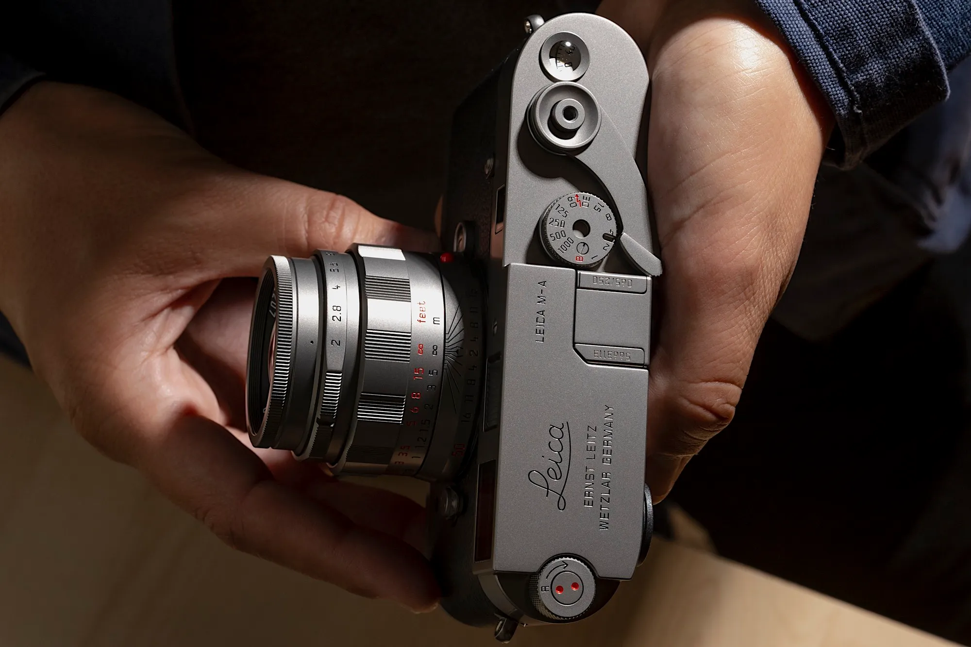 Зустрічайте новинку від Leica – аналогову плівкову камеру Leica M-A Titan