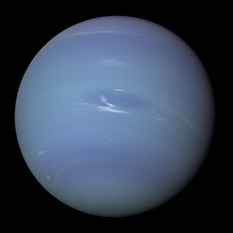 Нептун - знімок, зроблений Вояджером-2