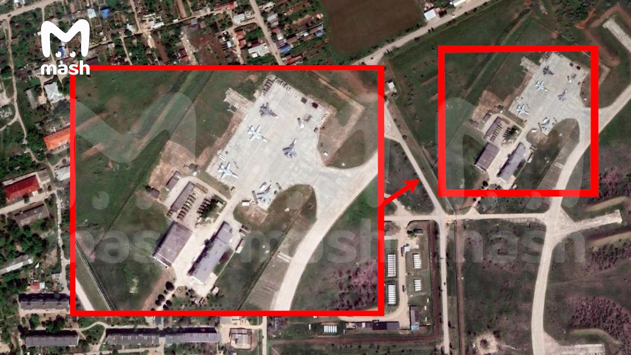 США розсекретили військові об’єкти на території аеродрому Саки в Криму