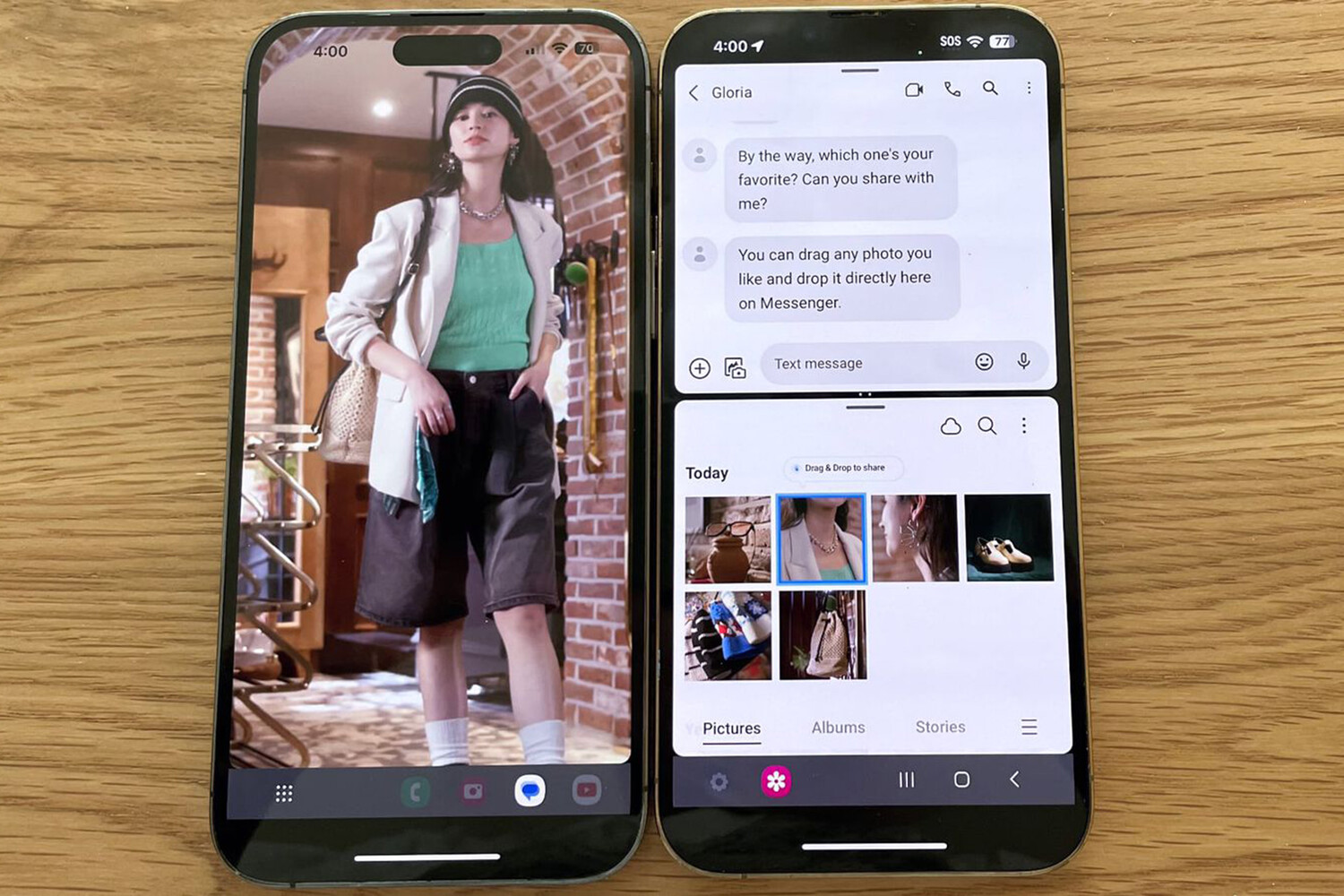 Сайт Samsung дозволяє “перетворити” два iPhone на Galaxy Z Fold