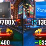 Intel Core i5-13600K та AMD Ryzen 7 7700X