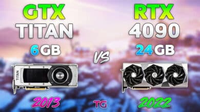 GeForce GTX TITAN порівняли з RTX 4090