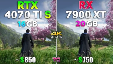 RTX 4070 Ti SUPER порівняли з RX 7900 XT