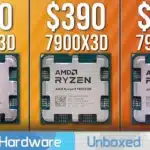 Ryzen 7 7800X3D, 9 7900X3D і 9 7950X3D в ААА-іграх