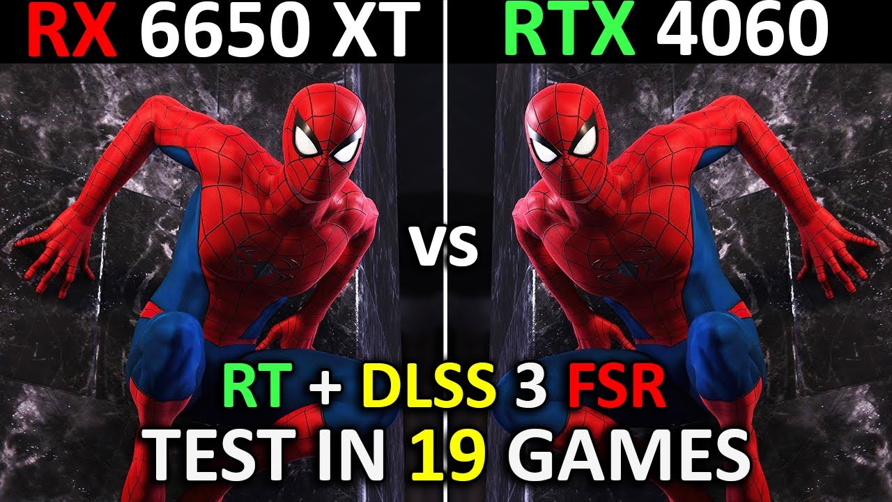 RTX 4060 порівняли з RX 6650 XT в сучасних іграх