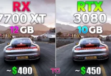 RTX 3080 та RX 7700 XT порівняли в сучасних іграх