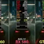 RX 580, GTX 1060, GTX 1660