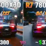 Ryzen 5 7600X3D порівняли з Ryzen 7 7800X3D в сучасних іграх