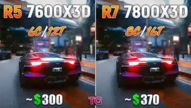 Ryzen 5 7600X3D порівняли з Ryzen 7 7800X3D в сучасних іграх