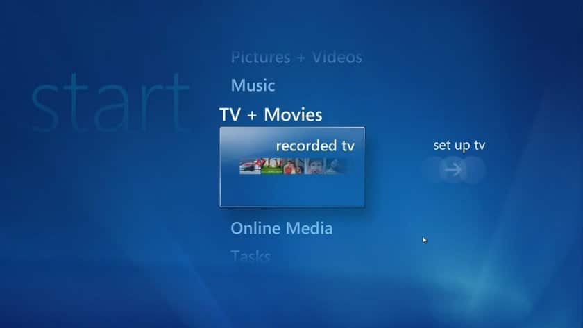 Windows Media Center