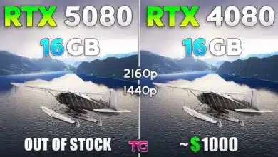 RTX 5080 порівняли з попередницею