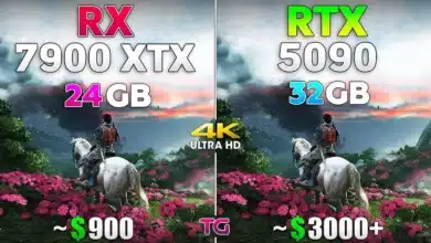 GeForce RTX 5090 та RX 7900 XTX