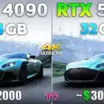 GeForce RTX 5090 порівняли з 4090 в сучасних іграх