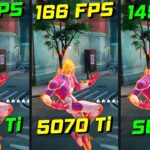 GeForce RTX 5070 Ti порівняли з RTX 4070 Ti та RTX 4070 Ti SUPER