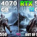 GeForce RTX 4070 порівняли зі свіжою RTX 5070