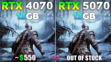 GeForce RTX 4070 порівняли зі свіжою RTX 5070
