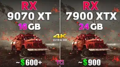 Radeon RX 9070 XT порівняли з RX 7900 XTX