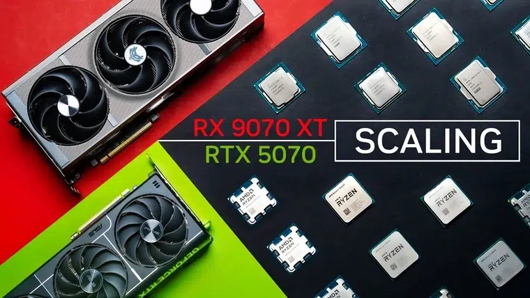 RTX 5070 та RX 9070 XT
