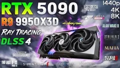 RTX 5090 та Ryzen 9 9950X3D