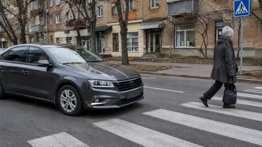 Пішохід на переході