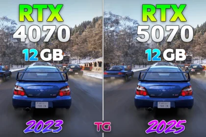 RTX 4079 против 5070