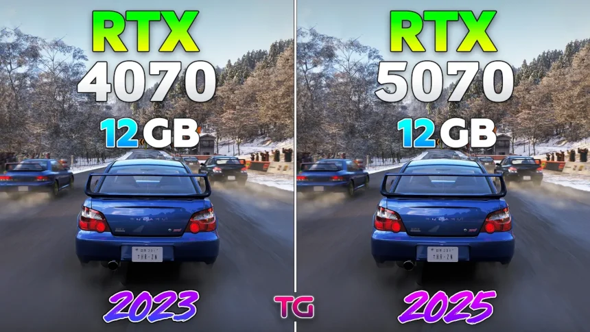 RTX 4079 vs 5070