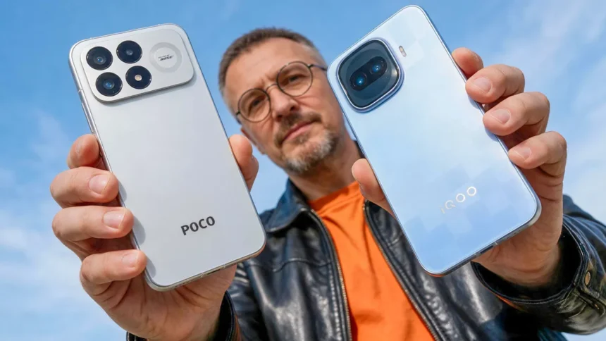 POCO F9 Pro проти iQOO 15R