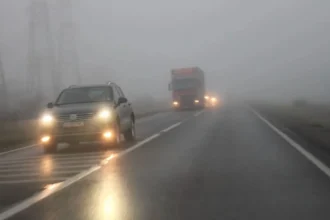 Туман на дорозі